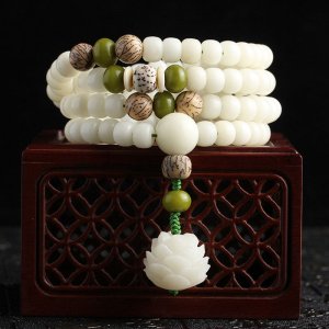 FREE Today: Reborn into Pure Land Peace Lotus Mala